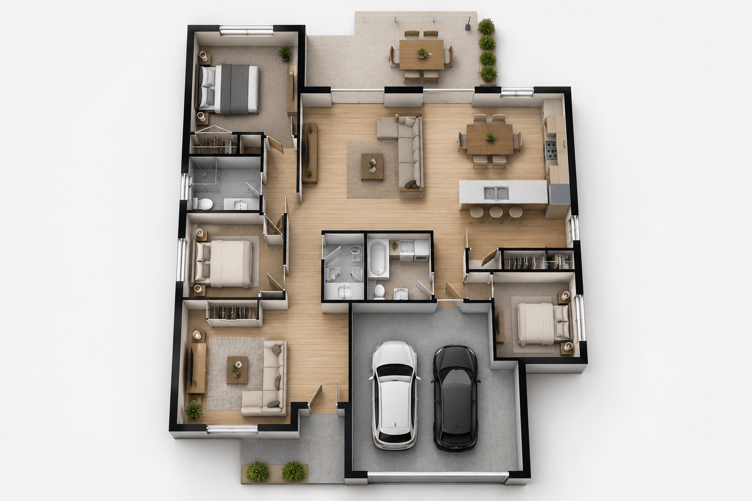 2D/3D Floor Plans